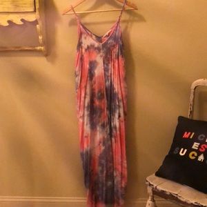 Love Stitch tie dye Maxi